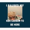 I Paused My Ken Carson To Be Here Tapestry Official Ken Carson Merch