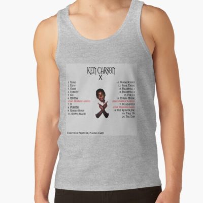 Ken Tracklist Tank Top Official Ken Carson Merch