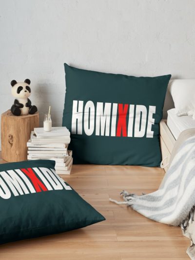 Homicide Gang T-Shirt Opium Throw Pillow Official Ken Carson Merch