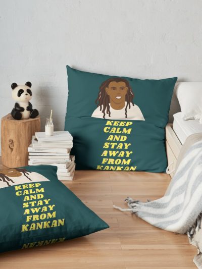 Krazy Mob Throw Pillow Official Ken Carson Merch