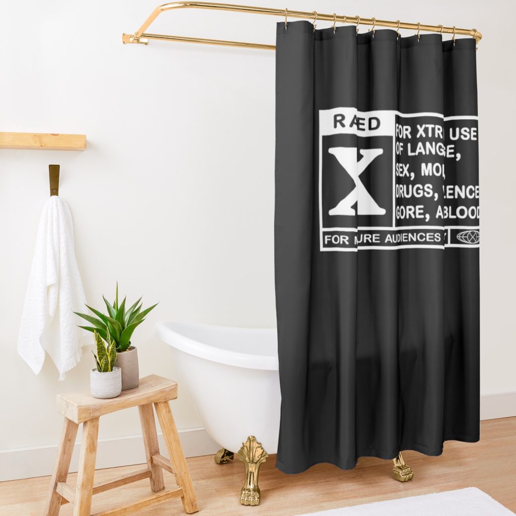 Ken Carson Merch Ken Carson X Tshirt Shower Curtain Official Ken Carson Merch