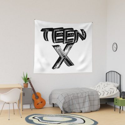 Ken Carson Merch Teen X Logo Tapestry Official Ken Carson Merch