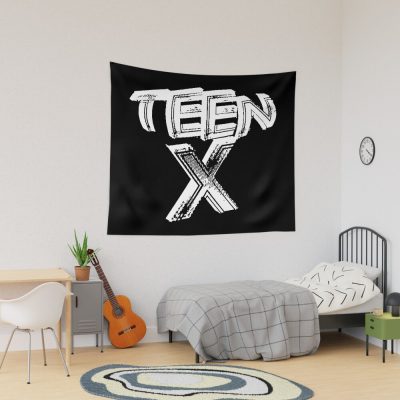 Ken Carson Merch Teen X Logo Tapestry Official Ken Carson Merch